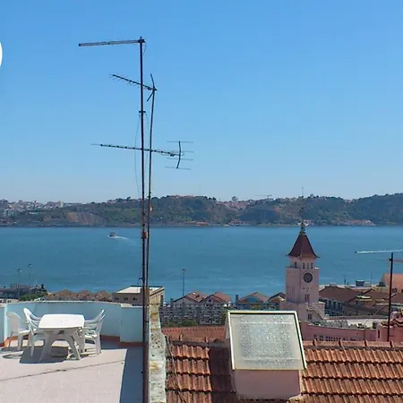Windows Of Bica-great View Over River * Лиссабон