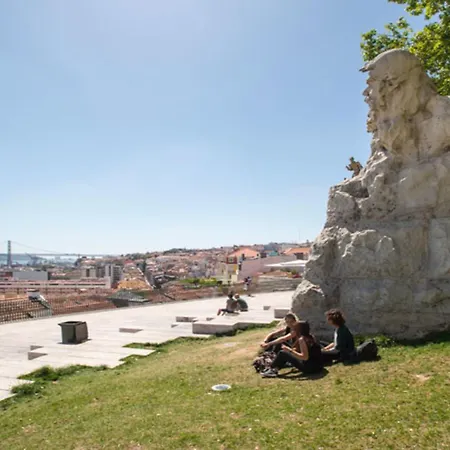 Windows Of Bica-great View Over River Lisbon