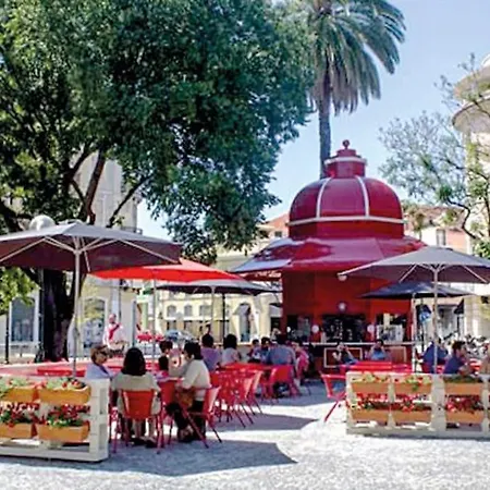 Windows Of Bica-great View Over River Lissabon